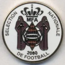 Монако, федерація футболу (не-ФІФА)3 ЕМАЛЬ /Monaco football federation pin badge