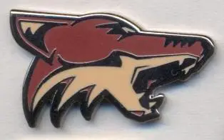 хокей.клуб Аризона Койотс (США, НХЛ) ЕМАЛЬ /Arizona Coyotes NHL hockey pin badge