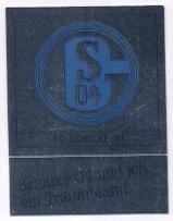 наклейка блискуча футбол Шальке-04 (Німеччина) / Schalke 04,Germany logo sticker