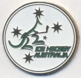 Австралія, федерація хокею,№2 важмет /Australia ice hockey federation pin badge