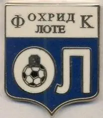 футбол.клуб Охрид Лотє (Македонія) ЕМАЛЬ/Ohrid Lote,Macedonia football pin badge