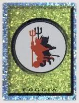 наклейка люмінесцентна футбол Фоджа (Італія)1 / Foggia Calcio,Italy logo sticker