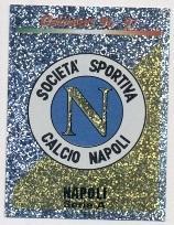 наклейка люмінесцен.футбол Наполі (Італія/SSC Napoli,Italy football logo sticker