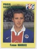 наклейка футбол Моріс (Франція) / Florian Maurice,Paris SG,France player sticker