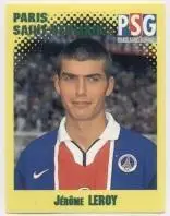 наклейка футбол Ж.Льоруа (Франція) / Jerome Leroy,Paris SG,France player sticker
