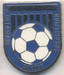 Делавер, федерація футболу, ЕМАЛЬ / Delaware,USA football-soccer association pin