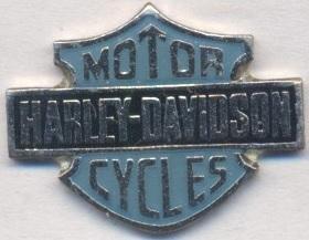 мотоцикл байк Харлі-Девідсон,№2 важмет/Harley-Davidson motorcycle byke pin badge
