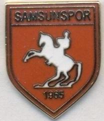 футбол.клуб Самсунспор (Туреччина)1 ЕМАЛЬ / Samsun SK, Turkey football pin badge