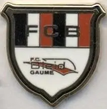 футбольний клуб Блід (Бельгія)2 ЕМАЛЬ /FC Bleid Gaume,Belgium football pin badge
