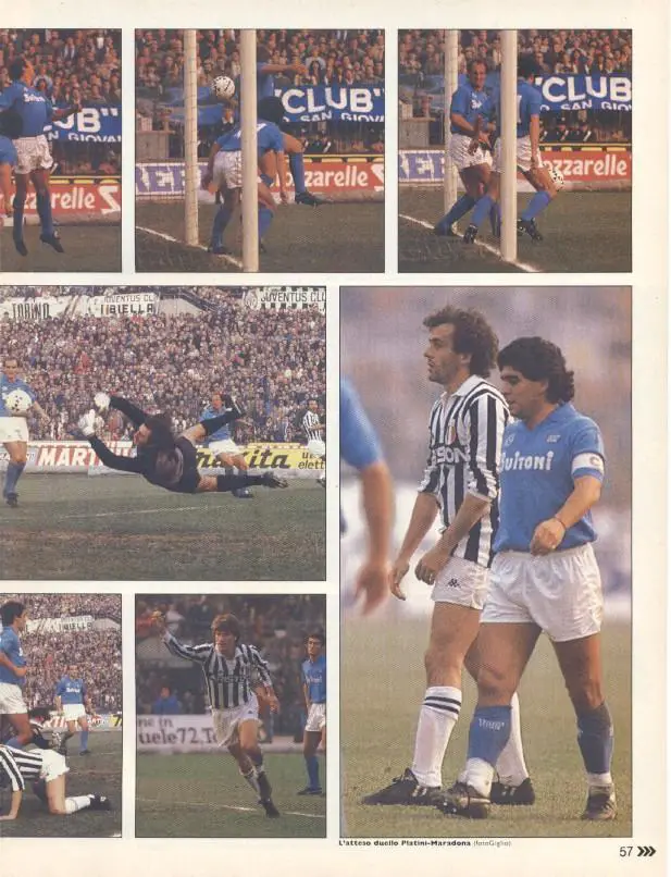 футбол - Італія чемпіонат 1986-87, колекція Guerin Sportivo Italy championship 3