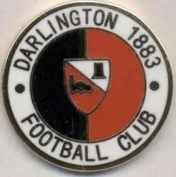 футбол.клуб Дарлінгтон (Англія) ЕМАЛЬ / Darlington FC,England football pin badge