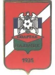 футбол.клуб Спартак Нальчик (Рос.)3 ЕМАЛЬ/Spartak Nalchik,Rus.football pin badge