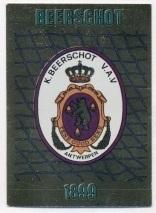 наклейка блискуча футбол Беєрсхот (Бельгія /K.Beerschot VAC,Belgium logo sticker
