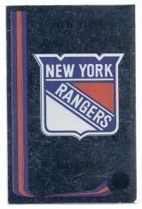 наклейка блискуча хокей Нью-Йорк Рейнджерс (США-НХЛ /NY Rangers,NHL logo sticker