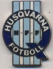 футбол.клуб Хускварна (Швеція) ЕМАЛЬ /Husqvarna FF Jonkoping,Sweden football pin