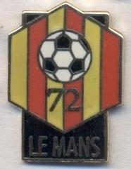 футбольний клуб Ле-Ман (Франція)1 ЕМАЛЬ /Le Mans UC 72,France football pin badge