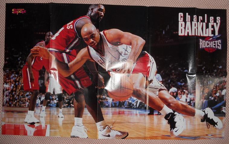 постер А1 баскетбол Чарльз Барклі (НБА)/Карстен Янкер /Barkley basket.NBA poster