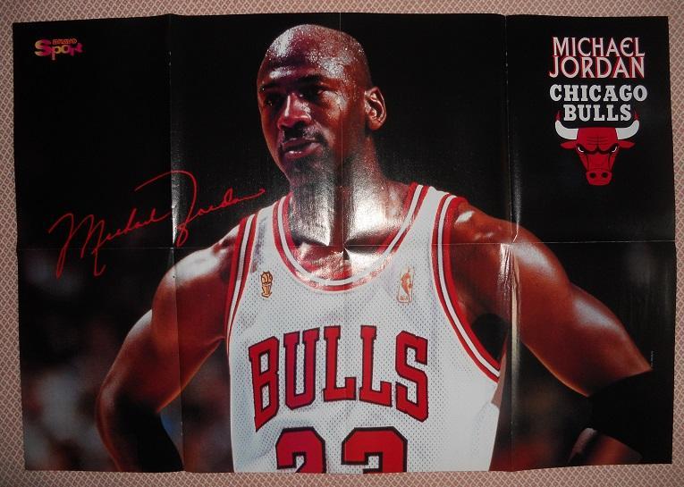 постер А1 баскетбол Майкл Джордан (НБА/Міхальчевскі / M.Jordan basket NBA poster