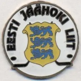 Естонія, федерація хокею, важмет / Estonia ice hockey assn. federation pin badge
