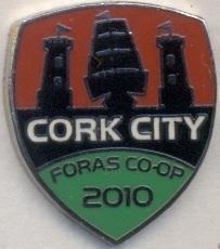 футбол.клуб Корк Сіті (Ірландія)5 ЕМАЛЬ/Cork City,Rep.Ireland football pin badge