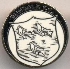 футбол.клуб Дандолк (Ірландія)1 ЕМАЛЬ / Dundalk FC, Rep.Ireland football badge