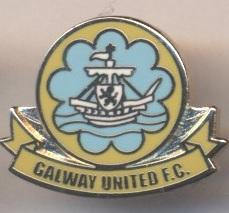 футбол.клуб Голвей (Ірландія)1 ЕМАЛЬ/Galway United FC,Rep.Ireland football badge