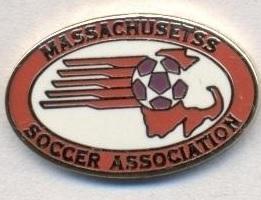 Массачусетс,федер.футболу ЕМАЛЬ/Massachusets,USA football-soccer association pin