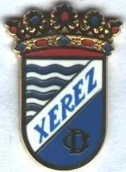 футбольний клуб Херес (Іспанія) ЕМАЛЬ / Xerez CD,Spain football enamel pin badge