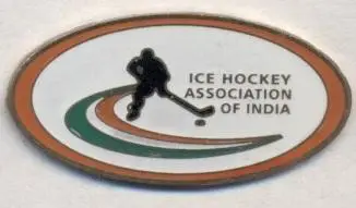 Індія, федерація хокею,важмет /India ice hockey association federation pin badge
