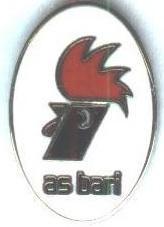 футбольний клуб Барі (Італія)3 ЕМАЛЬ / AS Bari, Italy football enamel pin badge