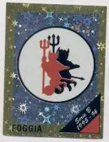 наклейка люмінесцентна футбол Фоджа (Італія)2 / Foggia Calcio,Italy logo sticker