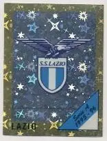 наклейка люмінесцент.футбол Лаціо (Італія2 /SS Lazio,Italy football logo sticker