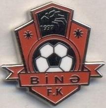 футбол.клуб Біна Баку (Азербайджан) ЕМАЛЬ /Bine FK,Azerbaijan football pin badge
