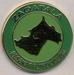 футбол.клуб Загатала (Азербайд. ЕМАЛЬ/Zagatala PFK,Azerbaijan football pin badge