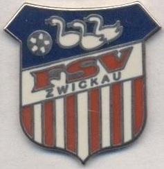 футбольний клуб Цвікау (Німеччина)2 ЕМАЛЬ/FSV Zwickau,Germany football pin badge