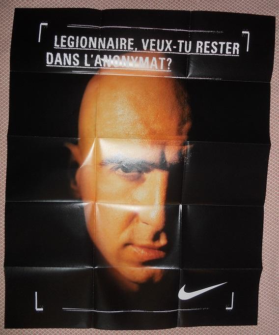 постер А1 футбол Ерік Кантона (Франція) / Eric Cantona, France football poster