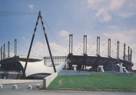 пошт.картка стадіон Турин (Італія)3 /Stadio d.Alpi,Torino,Italy stadium postcard