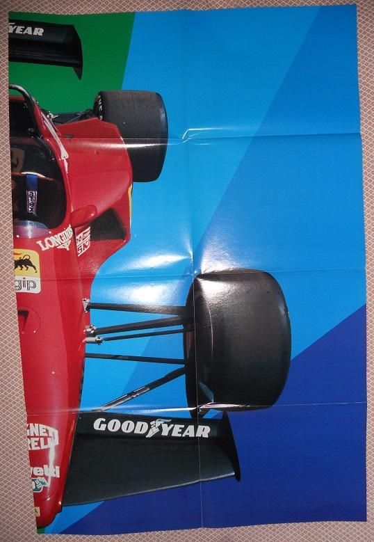 постер А0 формула-1 Феррарі найкраще авто Ф-1 1983 /Ferrari F-1 Formula-1 poster 1