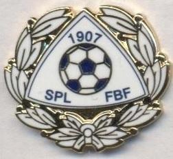 Фінляндія, федерація футболу,№1, ЕМАЛЬ / Finland football federation pin badge