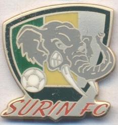 футбол.клуб Сурін (Таїланд) ЕМАЛЬ / Surin FC, Thailand football enamel pin badge