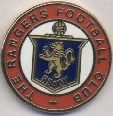 футбол.клуб Г.Рейнджерс (Шотландія ЕМАЛЬ/G.Rangers,Scotland football replica pin