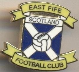 футбольний клуб Іст Файф (Шотландія)1 ЕМАЛЬ/East Fife FC,Scotland football badge