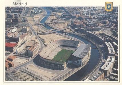 пошт.картка стад.Мадрид (Іспанія /Vicente Calderon,Madrid,Spain stadium postcard
