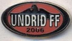 футбольний клуб Ундрі*(Фарери) ЕМАЛЬ / Undrid FF,Faroe football enamel pin badge