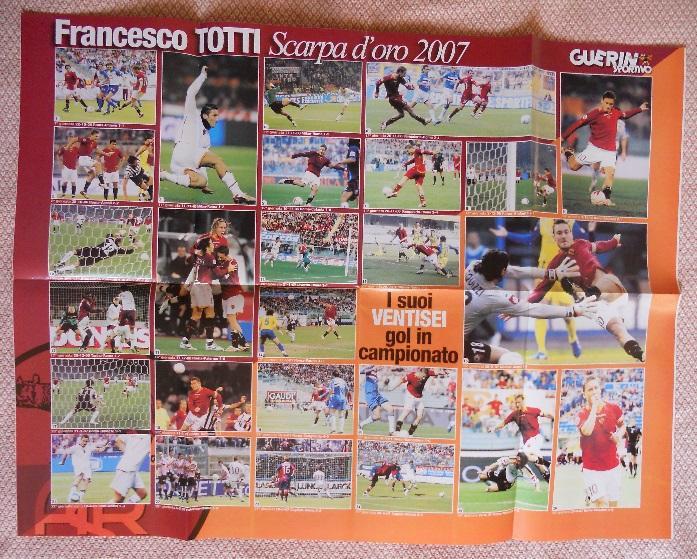 постер А1 футбол Франческо Тотті (Італія2 /Francesco Totti,Italy football poster 1