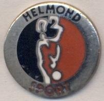 футбол.клуб Хелмонд (Нідерл.) офіц. ЕМАЛЬ/Helmond Sport,Netherlands football pin