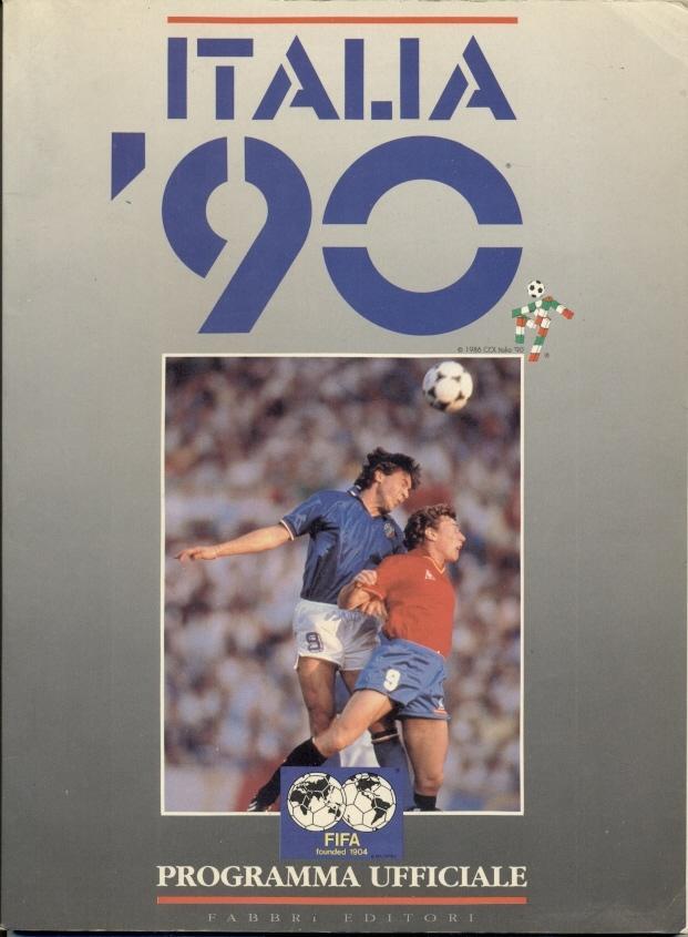 офіц. прог. зб.Чемпіонат Світу 1990 Італія/World Cup 1990 Italy official program