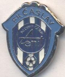 футбол.клуб Зеніт Часлав (Чехія)1 важмет / FC Zenit Caslav, Czech football badge