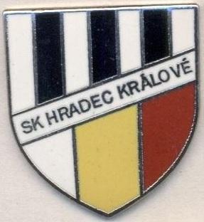 футбол.клуб Градєц-Кралове (Чехія)1 ЕМАЛЬ / SK Hradec Kralove,Czech football pin