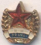 футбол.клуб Руда Гвезда Прага(Чехія важмет/Ruda Hvezda P.ha,Czech football badge